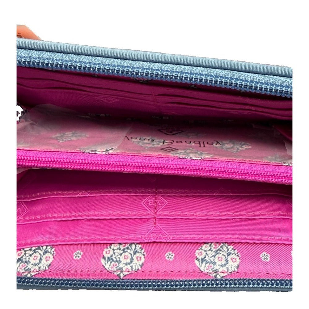 VERA BRADLEY RFID Georgia Wallet Clutch in Geo Medallions Print NWT - Picture 3 of 7